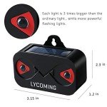 Solar Predator Control Light for Garden Animals - 8 Pack