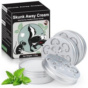 Natural Skunk Repellent Cream - 3 Pack