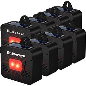 Solar Coyote Deterrent Lights - 8 Pack