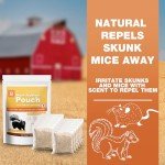 12 Pack Peppermint Skunk Repellent Pouches