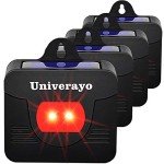 Solar Animal Repeller Light - 4 Pack