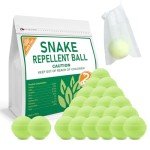 24-Pack Snake Repellent Moth Balls for Yard