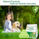 24-Pack Snake Repellent Moth Balls for Yard