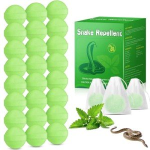 Powerful 24-Pack Snake Repellent Balls for Yard