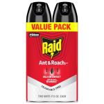 Raid Ant & Roach Killer, Fragrance-Free, 2-Pack