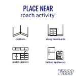 TERRO T500 Indoor Roach Bait Stations - 6 Pack