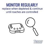 TERRO T500 Indoor Roach Bait Stations - 6 Pack