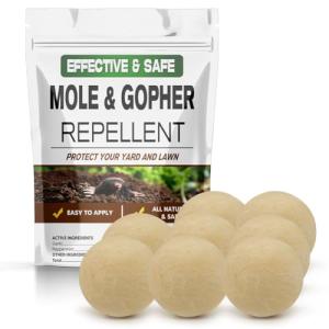 Mole and Gopher Repellent for Your Yard