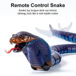 Realistic RC Cobra Snake Toy for Kids and Cats