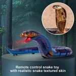 Realistic RC Cobra Snake Toy for Kids and Cats