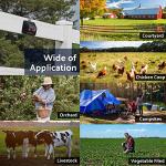 4 Pack Solar Animal Repeller for Garden & Yard