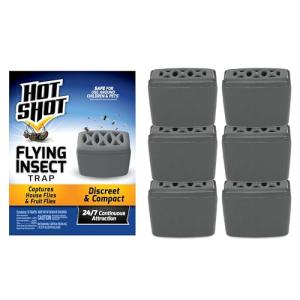Hot Shot Discreet Flying Insect Trap 6 Count