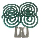 W4W Mosquito Repellent Coils - 12 Coils, 6 Stands