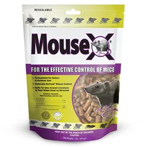 EcoClear MouseX 1lb, Natural Rat and Mouse Control