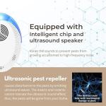 Ultrasonic Pest Repeller 6-Pack for Mice and Insects