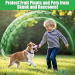 24Pack Powerful Skunk Repellent for Outdoor Use, Natural Keep Skunk and Raccoon Away Deterrent with Long-Lasting Protection for Garden Lawn Yard Camping Fishing, Safe for Kids & Pets, Waterproof