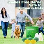 24Pack Powerful Skunk Repellent for Outdoor Use, Natural Keep Skunk and Raccoon Away Deterrent with Long-Lasting Protection for Garden Lawn Yard Camping Fishing, Safe for Kids & Pets, Waterproof