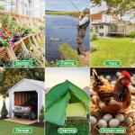 24Pack Powerful Skunk Repellent for Outdoor Use, Natural Keep Skunk and Raccoon Away Deterrent with Long-Lasting Protection for Garden Lawn Yard Camping Fishing, Safe for Kids & Pets, Waterproof