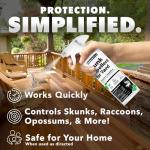 NatureStop Skunk Repellent Spray for Yard, Deterrent for Outdoor Use, 16 oz (475mL)