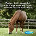 Farnam SimpliFly Feed Through Fly Control for Horses 10 lbs, 160 Day Supply, EPA Approved, Palatable Pellets, Prevents Stable Flies and Manure Breeding