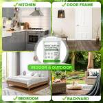 Geomust Diatomaceous Earth Insect & Pest Control, Crawling Insect Killer with Peppermint, Safe for Home & Garden, Ants, Roaches, Fleas, Bed Bugs, Silverfish & More, 1 lb