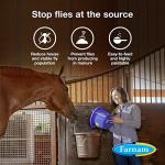 Farnam SimpliFly Feed Through Fly Control for Horses 10 lbs, 160 Day Supply, EPA Approved, Palatable Pellets, Prevents Stable Flies and Manure Breeding