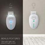 Brison Ultrasonic Pest Repeller Plug-in Control Electronic Insect Repellent Gets Rid Mosquito Bed Bugs Roach Spiders Fleas Mice Minha História