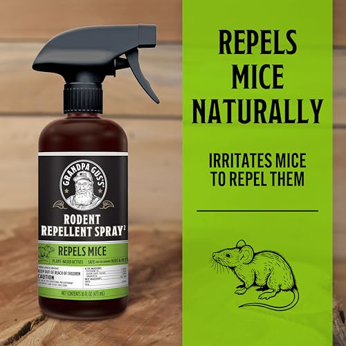 Grandpa Gus Rodent Repellent Spray, Peppermint & Cinnamon