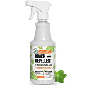 Mighty Mint Peppermint Oil Roach Repellent Spray – Natural Cockroach Killer for Indoor & Outdoor Use – Plant-Based Insect & Pest Control – 16 oz