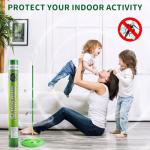 FernBliss Mosquito Repellent Incense Sticks - 60 Plant-Based Citronella Incense Sticks for Backyard, Travel, Camping, Indoors, and Outdoor Patio