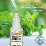 Mighty Mint Peppermint Oil Roach Repellent Spray – Natural Cockroach Killer for Indoor & Outdoor Use – Plant-Based Insect & Pest Control – 16 oz