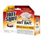 Hot Shot Ant Bait, Kills the Queen and Colony, Works for 6 months, Pack of 1, 8 Count