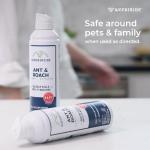 Wondercide - Ant & Roach Aerosol Spray for Kitchen, Home, and Indoor Areas - Ant, Roach, Spider, Flea, Stink Bug Killer with Natural Essential Oils - Pet Safe - 10 oz 2-Pack