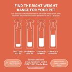 Amazon Basics Flea and Tick Topical Treatment for Small Dogs (5-22 pounds), 6 Count (Previously Solimo)
