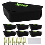 Mouse Bait Station for Outdoor & Indoor with Keys - Mice Traps for House Indoor Kill - Mouse Poisoning Rat Bait Box for Home, Pest Control - Reusable, Safe for Kids & Pets (6 Pack Rodent Traps)