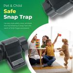 UCatch Rat Traps Indoor and Outdoor - 2 Pack Dual-Entry Large Rat Trap Outdoor and Indoor for Home, Garden and Restaurant with 99.9% Trap Rate | Easy to Use Rodent Traps with Safe Hands Free Design