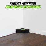 Mouse Bait Station for Outdoor & Indoor with Keys - Mice Traps for House Indoor Kill - Mouse Poisoning Rat Bait Box for Home, Pest Control - Reusable, Safe for Kids & Pets (6 Pack Rodent Traps)