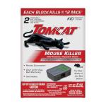 Tomcat Mouse Killer Child Resistant, Disposable Station, 2 Pre-Filled Ready-To-Use Bait Stations