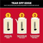 Catchmaster Pro Strength Mouse and Insect Glue Boards, 75-Pack Mouse Traps Indoor for Home, Sticky Pest Control Adhesive for Catching Bugs, Small Mice & Rodents, Non Toxic Bulk Glue Traps