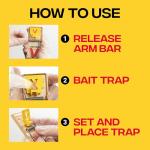Victor Mouse Traps M035-12, Plastic Pedal, Sustainably Sourced FSC Wood, Wooden Mouse Traps, 12 Pack
