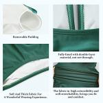 Smismivo Women's Strapless One Piece Tummy Control Swimsuit Vintage Retro Ruched Bandeau Bathing Suit Padded Slimming Tube Top Shirred Swimwear Gold Snakeskin