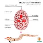FauKait Remote Control Snake Toy RC&Robot Electric Snake Toy Fast Moving of Fake Rattlesnake Christmas Halloween Toys Party Favor Gifts Joke Prank for Kids Boys(Brown)