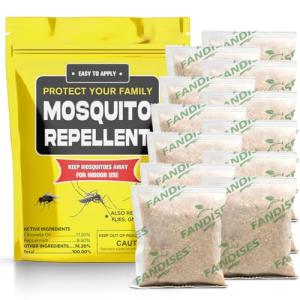 CuuFceEo Mosquitoes Repellent Outdoor Patio, Mosquitos Repellant Indoor, Mosquito Deterrent Indoor,Mosquito Control for Room, Mosquito Repellents for Yard/Camping/Home/Travel 12-Pack