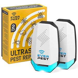 Ultrasonic Pest Repeller Plug-in (2 Pack) – Indoor Sonic Defender for Mice, Rats, Roaches, Ants, Mosquitoes, Bed Bugs & More – Safe Electronic Insect Control Device Model UD0091