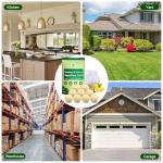 Rodent and Insect Repellent Balls, Rats and Squirrel Repellent for Indoor and Outdoor, Peppermint to Repel Rats and Mice, Mouse and Rodent Deterrent for House, Garden, 12 Packs