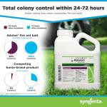 Advion Fire Ant Bait, 2-lb. Shaker Bottle, Highly Effective Fire Ant Bait, Formulated with 0.045% Indoxacarb, Outdoor Use, for Fast-Acting Control of Fire Ants