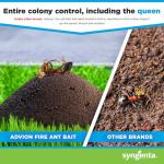 Advion Fire Ant Bait, 2-lb. Shaker Bottle, Highly Effective Fire Ant Bait, Formulated with 0.045% Indoxacarb, Outdoor Use, for Fast-Acting Control of Fire Ants