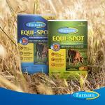 Farnam Equi-Spot, Horse Fly Control, Long-lasting Protection, 6 Applications, 12-Week Supply for One Horse