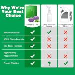 24 Pack Skunk Repellent Outdoor - Natural Rodent Repellent & Rat Repellent, Squirrel Repellent for Cars, Ingredients Rat Repellent Balls Deterrent Indoor for Family & Pet Safe