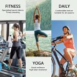 Cerburny Workout Shorts Women Snakeskin High Waist Tummy Control Spandex Shorts Leggings with Pockets for Gym